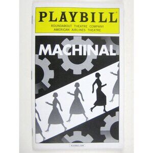 Machinal Playbill February 2014 Michael Cumpsty Morgan Spector Sophie Treadwell